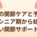猫の関節ケアと予防【シニア期から始めたい関節サポート】